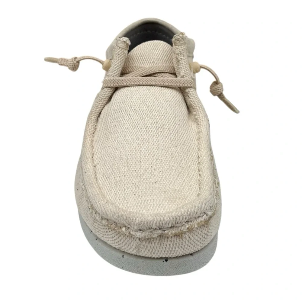Clarks Mens ShacreLite Moccasin Slip On Casual‎ Shoes Size 11 Ivory Combination